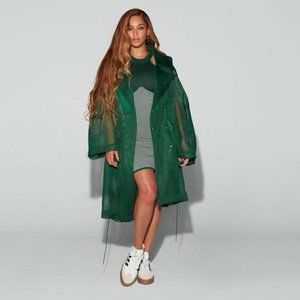 Beyoncé Adidas x Ivy Park Drip 2 Mesh Jacket Green NEW WITH TAGS (Size XL)
